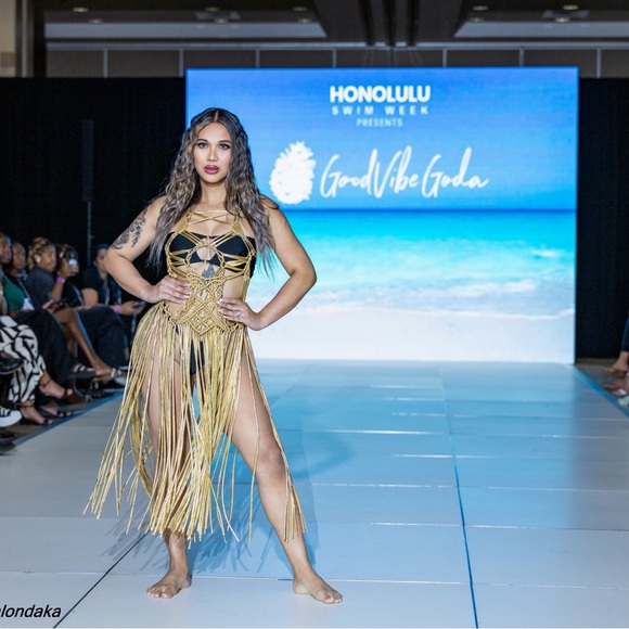 Handmade Macramé Rope Dress - Picture 3 of 16